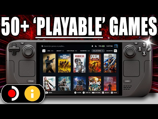 50+ PLAYABLE Steam Deck Games Tested: Are They Actually?