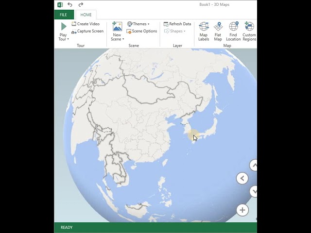 3D Maps In Excel Sheets ll Gogle sheets In 3D Maps #spreadsheet #microsoftoffice #exceltips