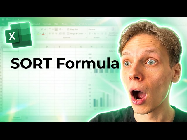 How to Use the SORT Formula in Excel [2026 Easy Guide]