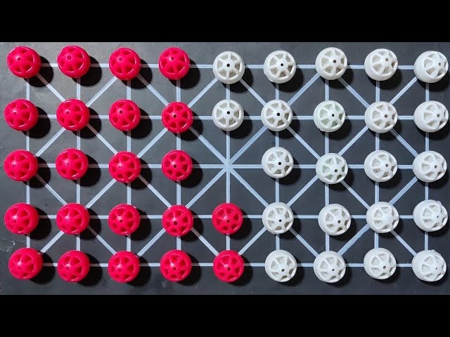 ✨Traditional village game | 🤯Mind✨ blowing strategy Battle game | 2 player bead 🧿game