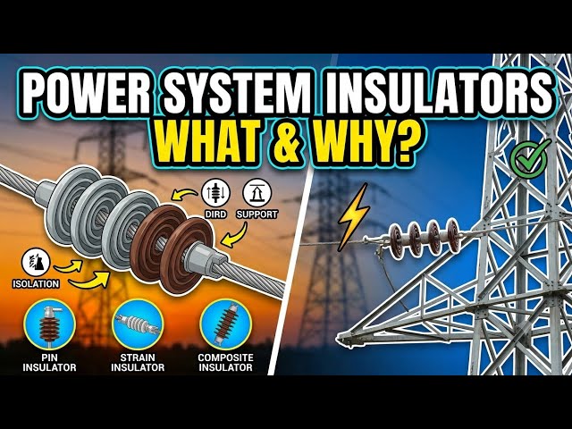 Types of Insulators in High Voltage Power Systems