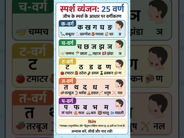 स्पर्श व्यंजन