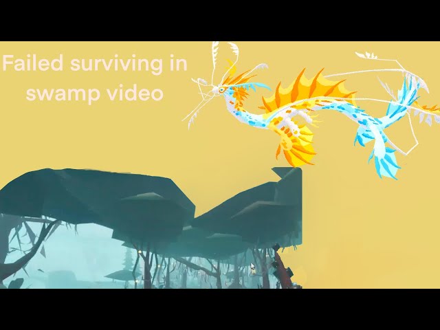 Failed surviving in the swamp video. (Creatures of sonaria)