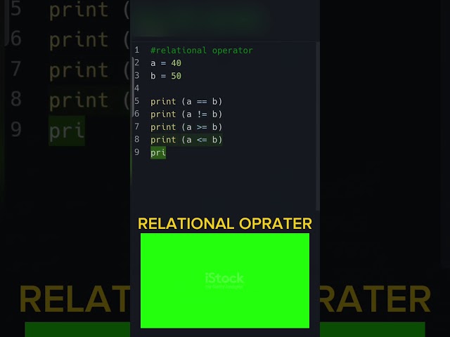 #python code #