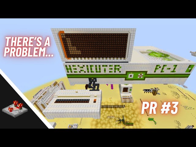 The Redstone Computer Is Finished But... - Project Hexicuter - Progress Report #3
