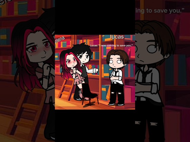 She Fell Into His Arms… and Her Rival Saw EVERYTHING 💀#gachaclub #gachalife #gachastory #gachaedit