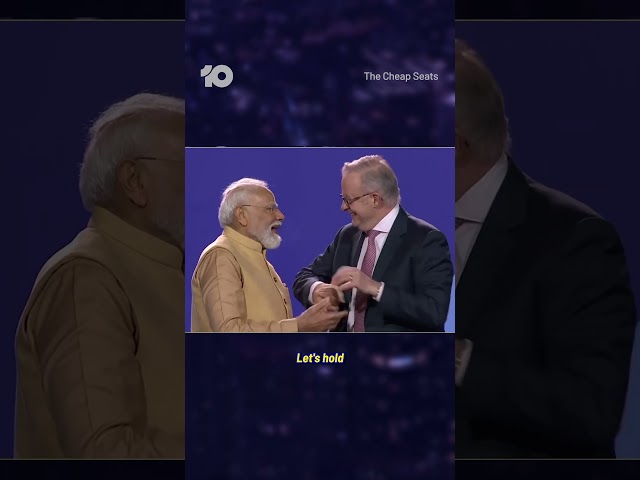 When Prime Ministers Reunite! | #albo #modi #cheapseatsau