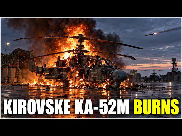 Peklo Drones Reach the Kirovske Ka-52M Pad Before Dawn