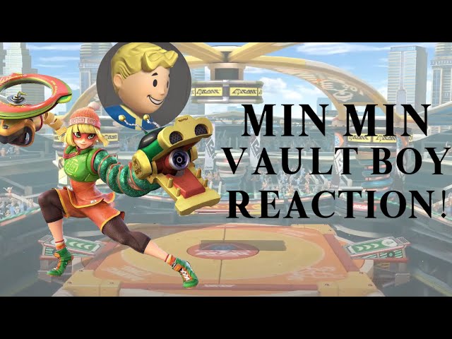 Min Min and Vault Boy For Super Smash Bros Ultimate Reaction!