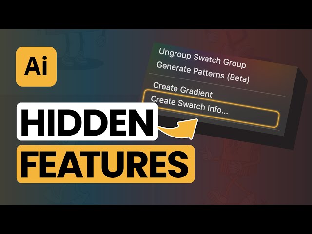 10 BEST tips and tricks for Adobe Illustrator 2025 (Adobe Illustrator Tutorial)