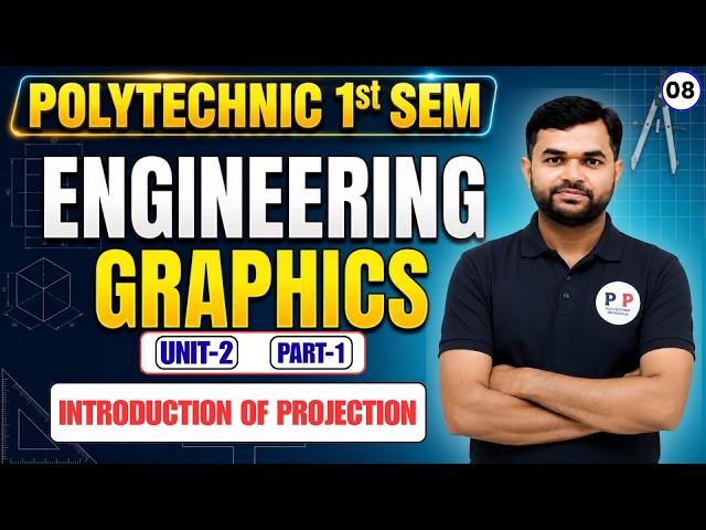 📐Engineering Graphics | Lec-8 | Polytechnic 1st Sem  | Unit-2  @PolytechnicPathshala ​