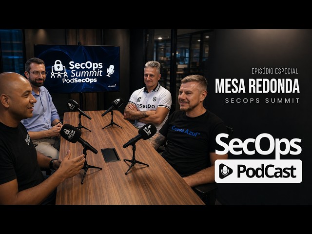 SecOps Podcast | Rodrigo Hammer, Rodrigo Rocha & William Tavares | EP. #002