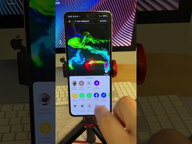 🌈 Samsung Trick: How to get free live wallpapers! #SamsungTips #Customization