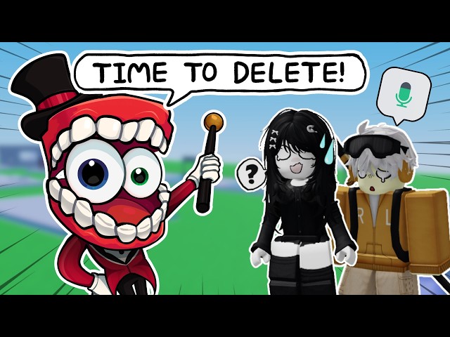 CAINE TROLLS EVERYONE in ROBLOX VOICE CHAT