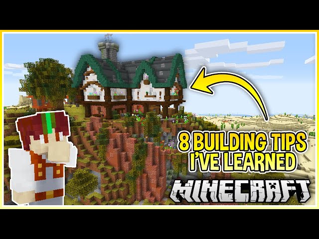 8 Simple Minecraft Building Tips I've Learned Recently!