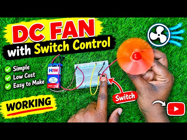 DC Fan ON/OFF with Switch Control