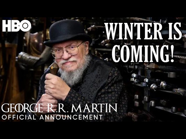 Official Announcement: George R.R. Martin Finally Reveals How He Will Finish The Winds of Winter!