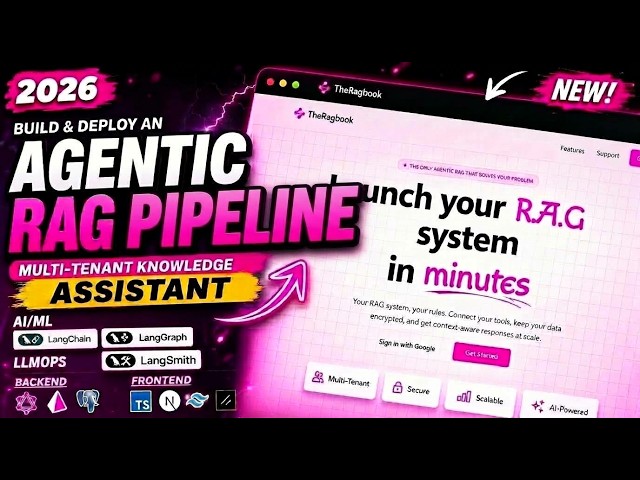 Agentic RAG Pipeline — Build a Production-Ready Multi-Tenant Agentic RAG SaaS Part 2