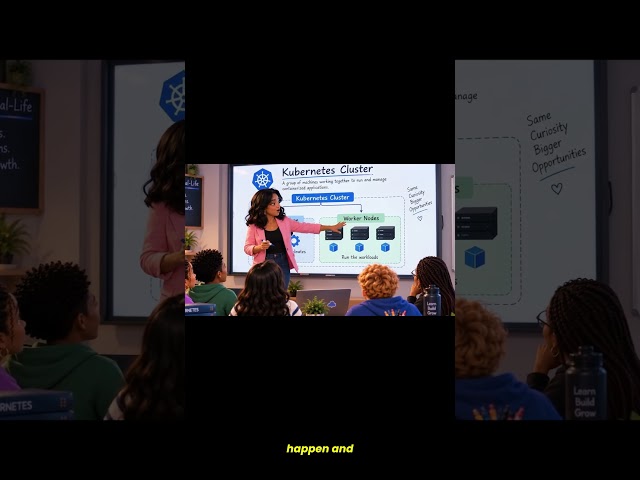 POV: So THAT’S What a Kubernetes Cluster Actually Does 👀