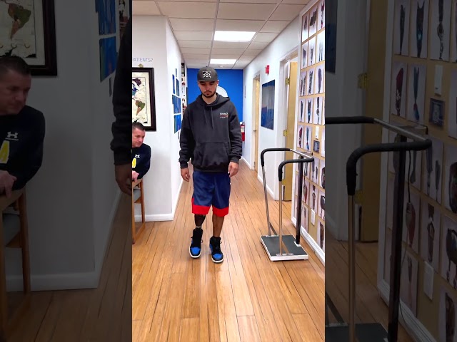 Walking with a Van Nes Rotationplasty Prosthesis | Hayden