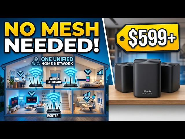 How To Connect Multiple Routers in 1 Network - Home Networking For Beginners