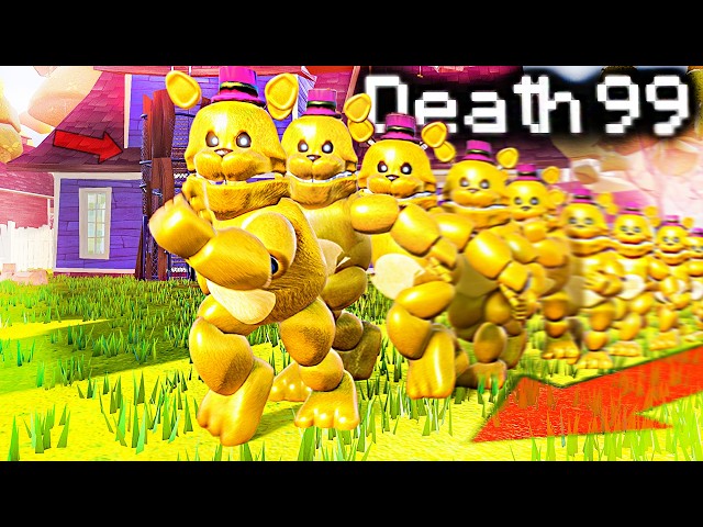 Every Death=Fredbear Gets 10x FASTER..