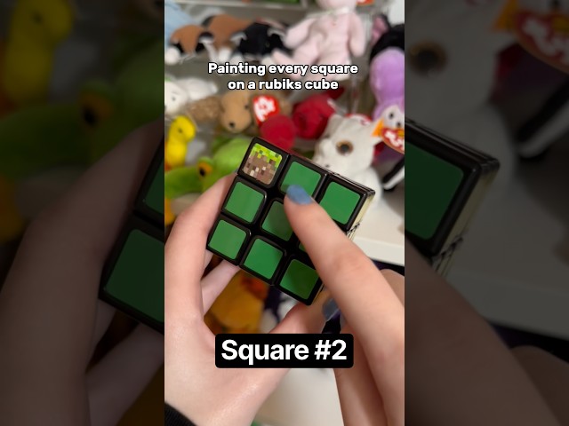 Square 2 of my Rubik’s cube #youtubeshorts #art #fyp