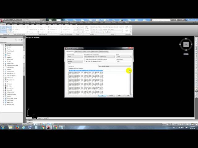 how to AutoCad Civil 3D Tutorials / How to Create New Master View  Of AutoCAD Civil 3D 2012 Lesson 1