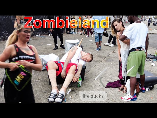 WALK THROUGH KENSINGTON AVE PHILADELPHIA-The after math-(Aug 22-2021)