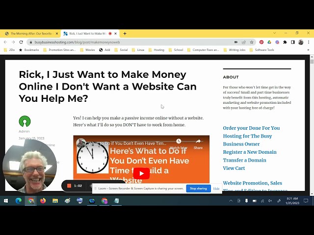 Rick, I Just Want to Make Money Online I Don't Want a Website Can You Help Me? #PassiveIncome