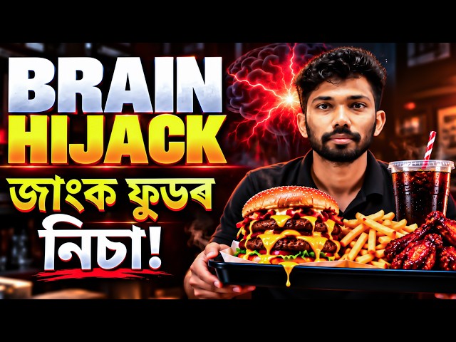 জাংক ফুডৰ নিচা : পেট ভৰিলেও কিয় আৰু খাবলৈ মন যায়? | Junk Food Addiction 🍟 | Let’s Ignite
