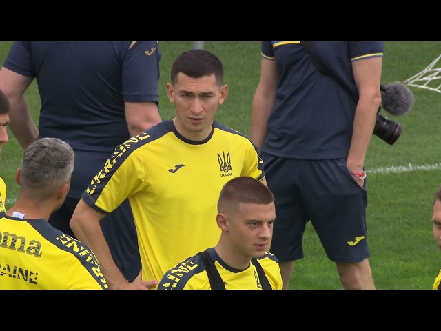 Ukraine Players Train Ahead Of Netherlands Clash - Netherlands v Ukraine - Euro 2020