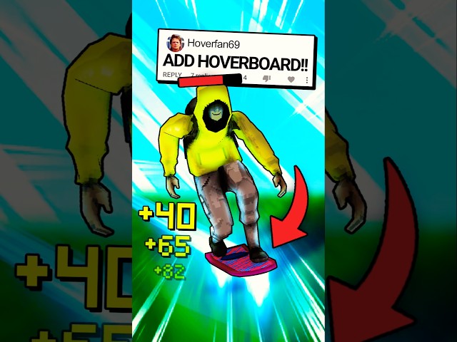 Is this TOO FAST?? - Adding Hoverboard to my game  #gamedev