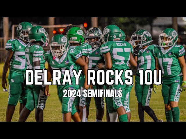 YOUTH FOOTBALL SEMIFINAL CHAMPS‼️ Delray Rocks