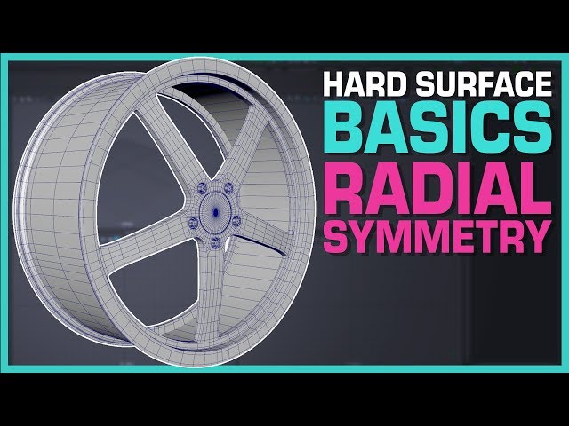Maya Hard Surface Modeling: Radial Symmetry