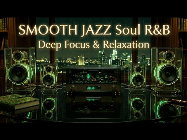 Smooth Jazz & Soul R&B 24/7 – Midnight Jazz Lounge | Relaxing Instrumental Vibes