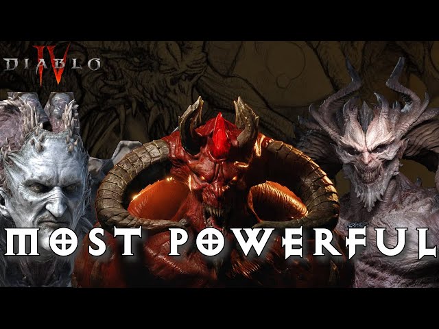 The 13 Most POWERFUL Demons in Diablo Lore