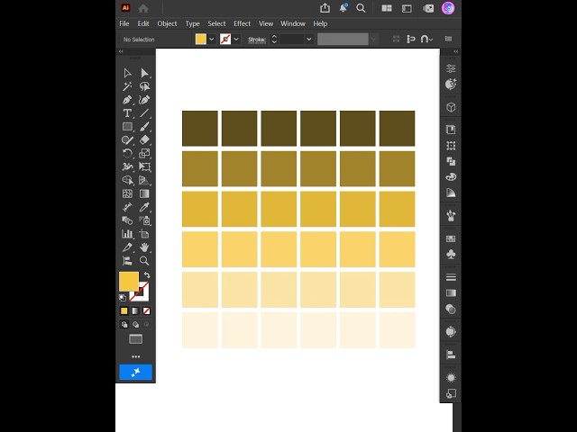 Adobe Illustrator 2026 Tips – How to get Shades of any Color #ducthangds