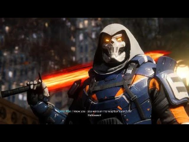 Beating taskmaster on the first try (Remastered) Spider-Man