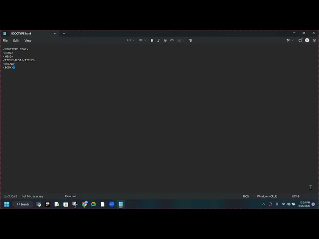 How to do HTML5 , very easy tutorial