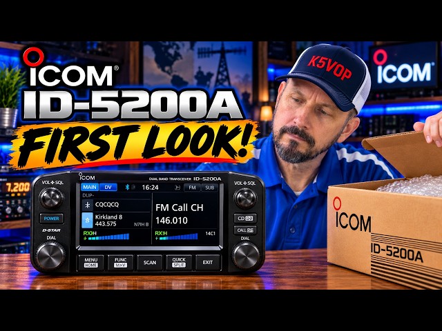 Hands-on with the new Icom ID-5200