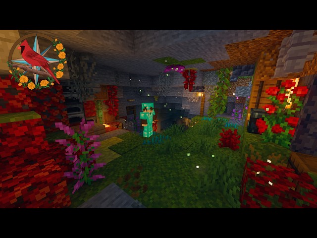 Cardinal SMP ~ Building A Redstone Cave | Creating A Enchant Room As Well ~ Java 26.3