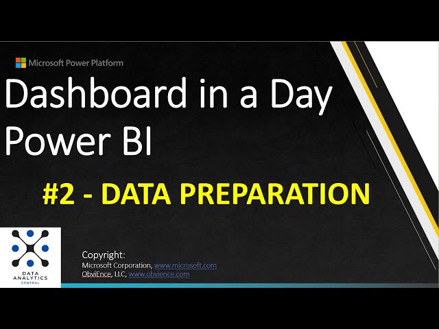 2 - Data Transformation - Dashboard in a Day #powerbi