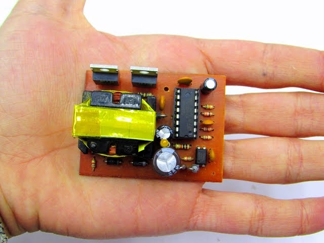 DIY converter from 12 to 220V 100W