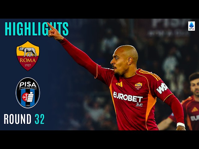 Malen Strikes Hat-Trick! | ROMA-PISA | HIGHLIGHTS | Serie A 2025/26