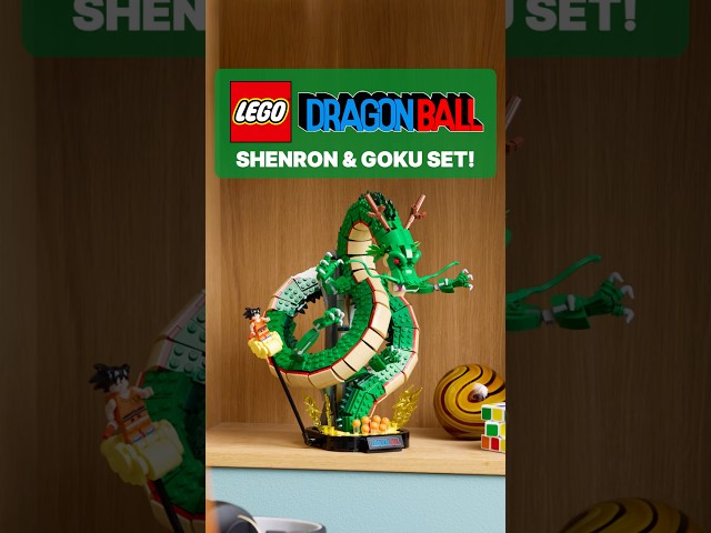 LEGO Dragon Ball Shenron & Goku Set Revealed! 🐉 #lego #legonews #dragonball  #dragonballz