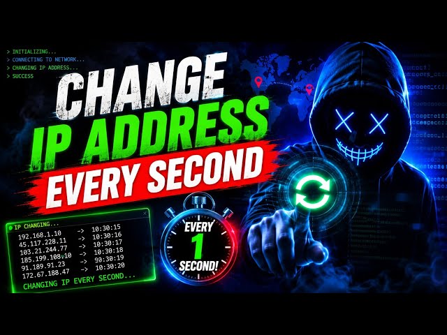 Change IP Address Every Second 🔥 Kali Linux & Termux Method | Auto IP Changer Tutorial (Educational)