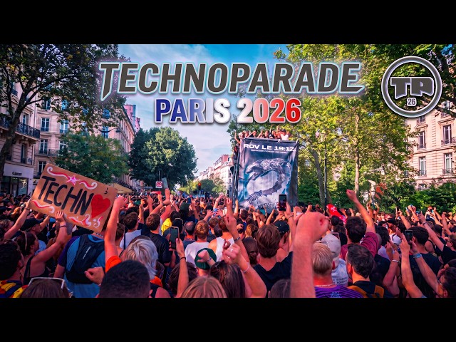 Techno Parade Paris 2026: The CRAZIEST Crowd Energy in France! 🇫🇷 4K HQ Audio