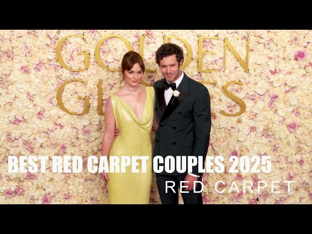 BEST RED CARPET COUPLES 2025 - 4K