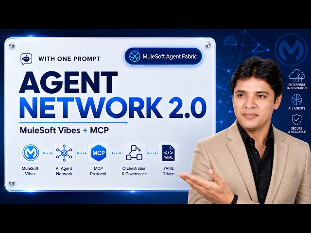 MuleSoft Agent Fabric: Build a MuleSoft Agent Network 2.0 with ONE Prompt | Vibes